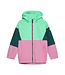 Color Kids Regenjacke Colorblock Begonia Pink