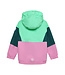 Color Kids Regenjacke Colorblock Begonia Pink