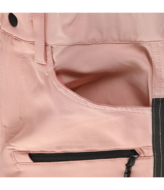 Color Kids Zip off- Outdoorhose Bridal Rose