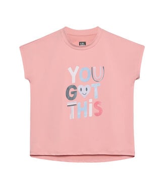 Color Kids Sport T-Shirt Bridal Rose