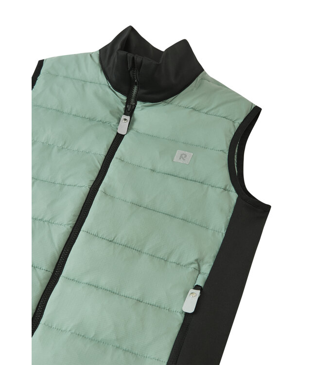 Reima Hybrid Weste Tikkeri Stone Green