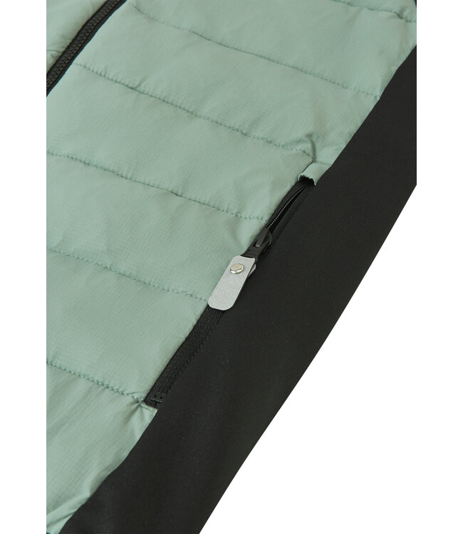 Reima Hybrid Weste Tikkeri Stone Green