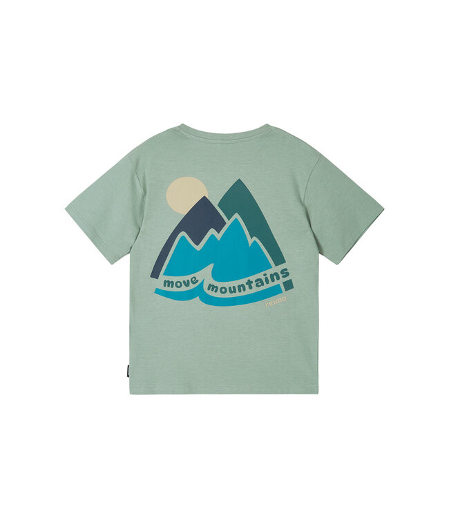 Reima Kinder T-Shirt Ikioma Stone Green