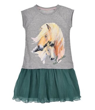 Bondi Mädchen Kleid Pferde