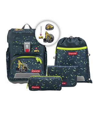 Step by Step Schulrucksack-Set CLOUD Bagger Rocco