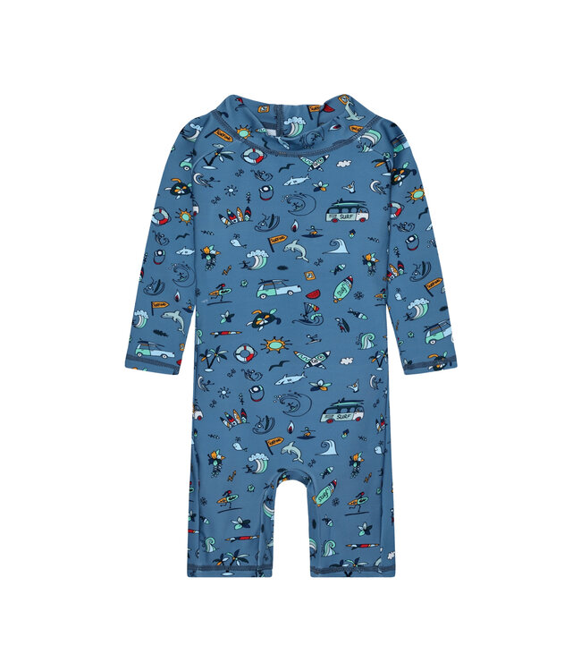 Color Kids Baby Badeanzug Coronet Blue