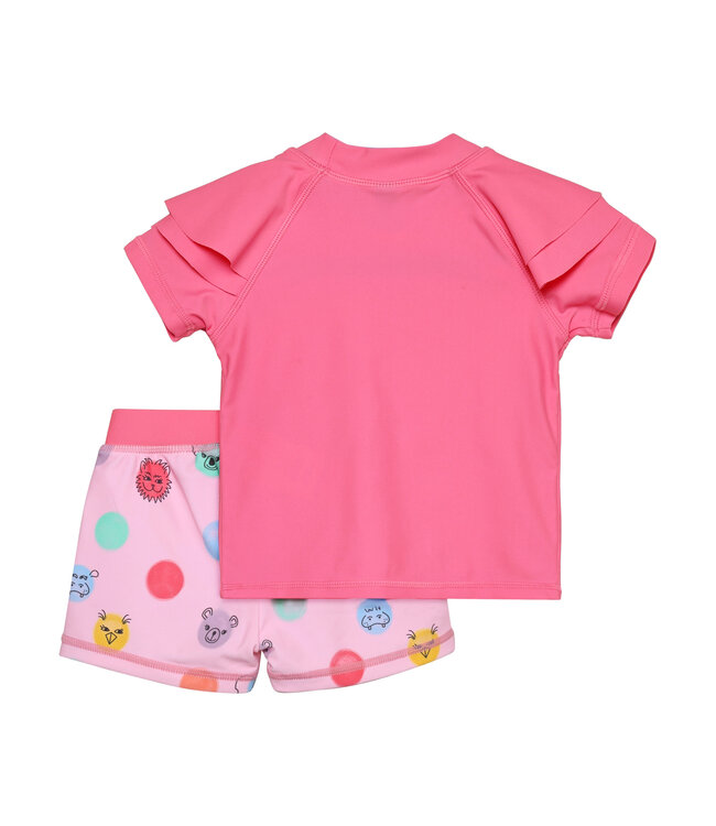 Color Kids Baby Bade-Set Pink Lemonade