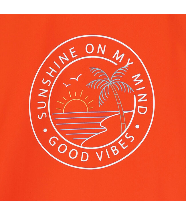 Color Kids Badeshirt UV60+ Grenadine