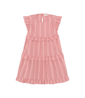 Minymo Mädchen Kleid Rosette