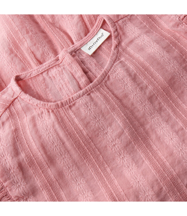 Minymo Mädchen Kleid Rosette