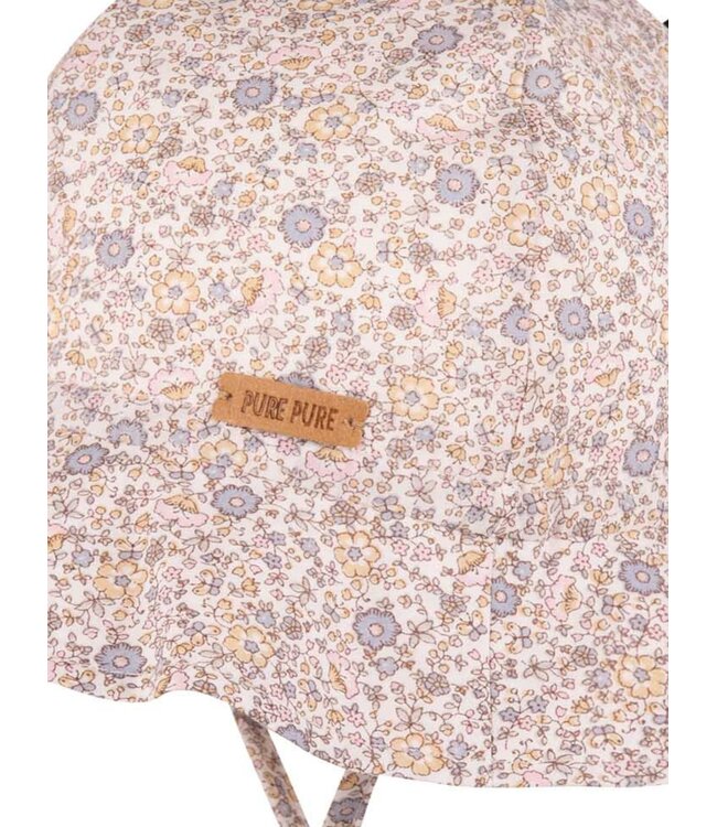 Pure Pure Mädchen Flapper Sonnenhut rosa / beige