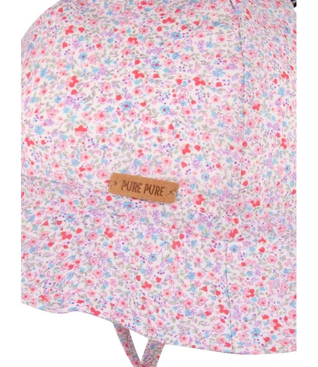 Pure Pure Mädchen Flapper Sonnenhut pink / blau