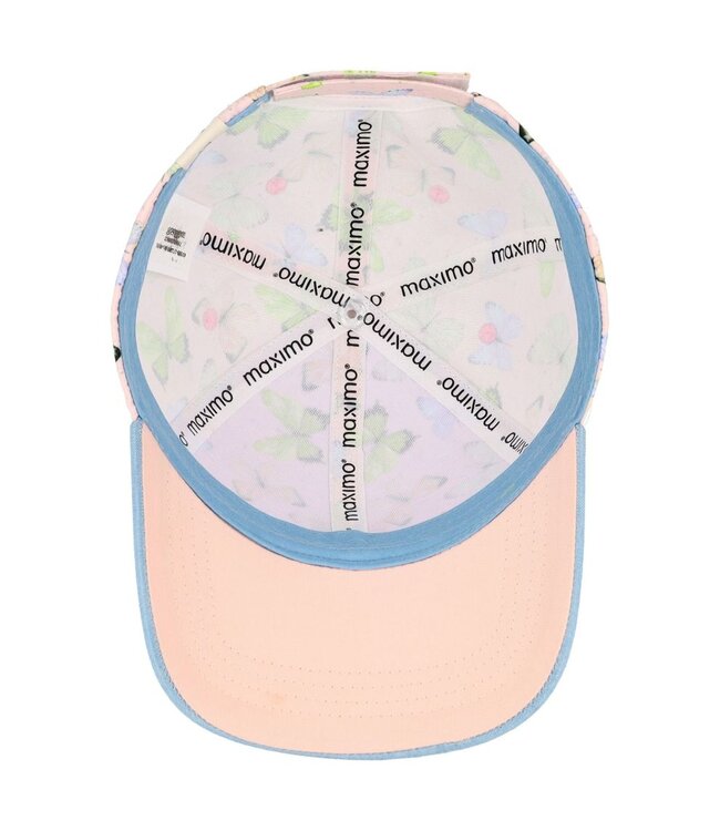 Maximo Mädchen Baseball Cap Schmetterlinge