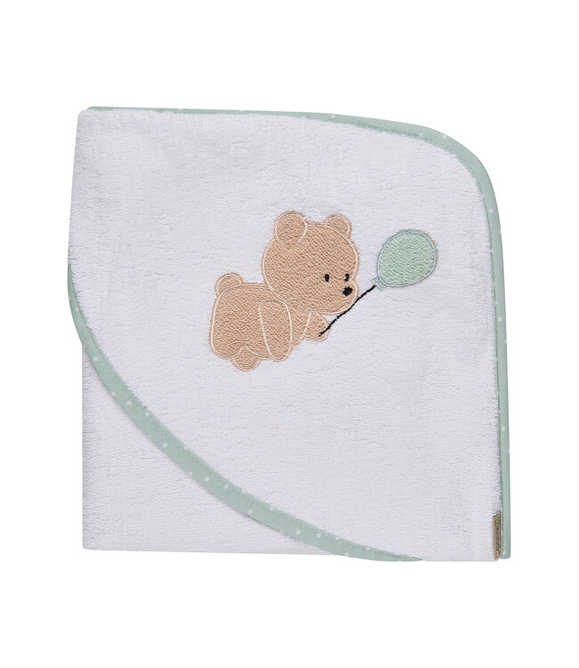 Sterntaler Kapuzenbadetuch 80x80 cm BÄR Bo