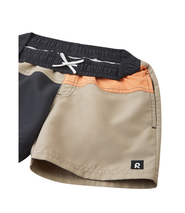 Reima Jungen SunProof Badeshorts Palmu Soft black