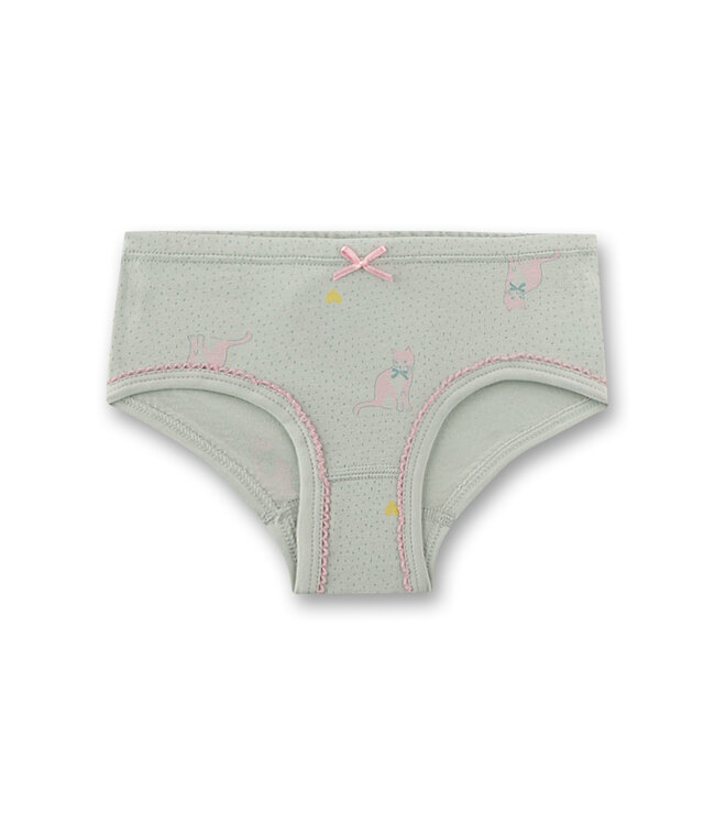 Sanetta Mädchen-Slips (Doppelpack) Katze