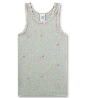 Sanetta Mädchen-Unterhemd Katze