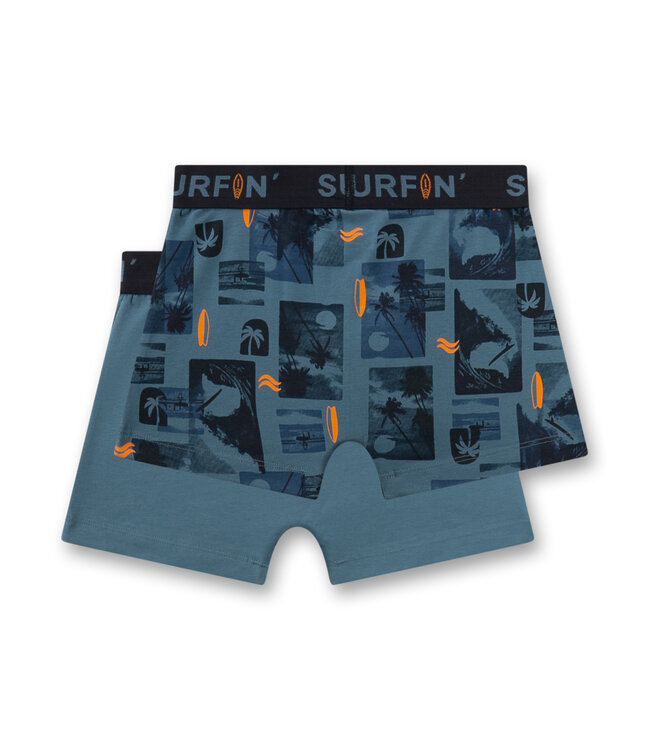 Sanetta Jungen-Shorts (Doppelpack) Surfen