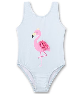 Sanetta Mädchen Badeanzug Flamingo