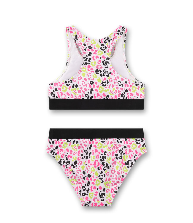 Sanetta Mädchen Bikini Leo-Muster