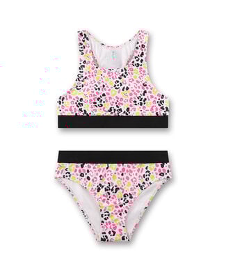 Sanetta Mädchen Bikini Leo-Muster
