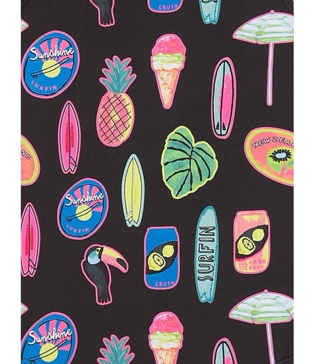 Sanetta Mädchen Badeanzug  Sommer-Allover