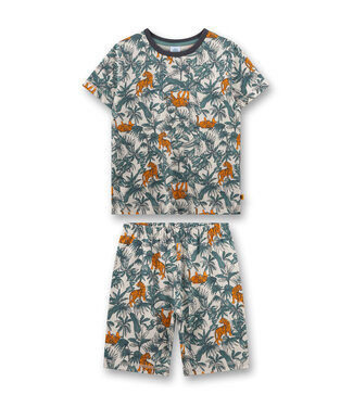 Sanetta Jungen-Schlafanzug kurz Tiger Allover