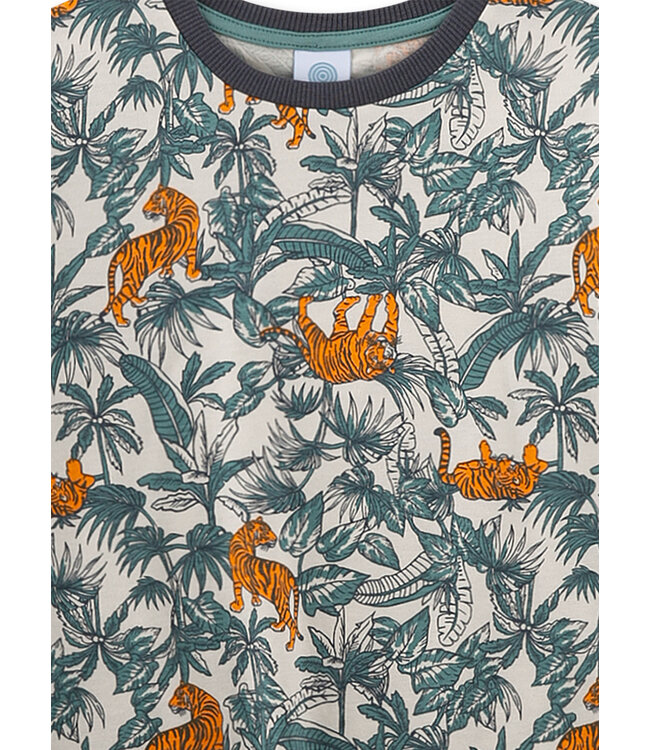 Sanetta Jungen-Schlafanzug kurz Tiger Allover