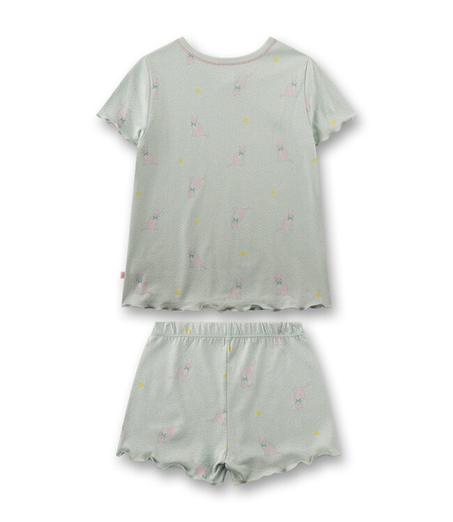 Sanetta Mädchen Schlafanzug kurz Katze