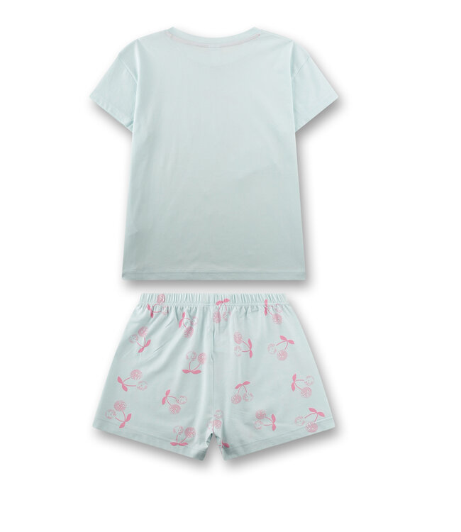 Sanetta Mädchen Schlafanzug kurz Kirsche