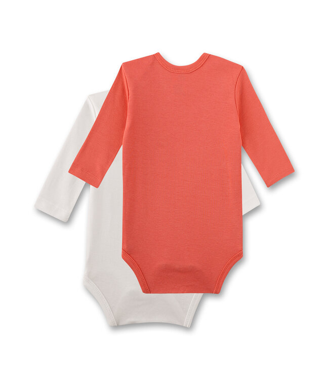 Sanetta Mädchen Body 2er Pack kurzarm Marienkäfer