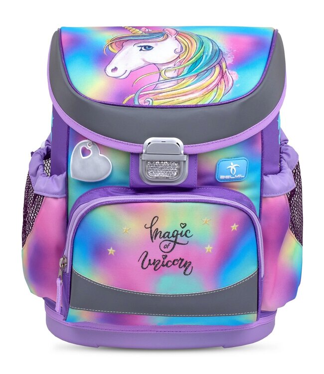 Belmil MINI FIT Schulrucksack-Set Rainbow Color