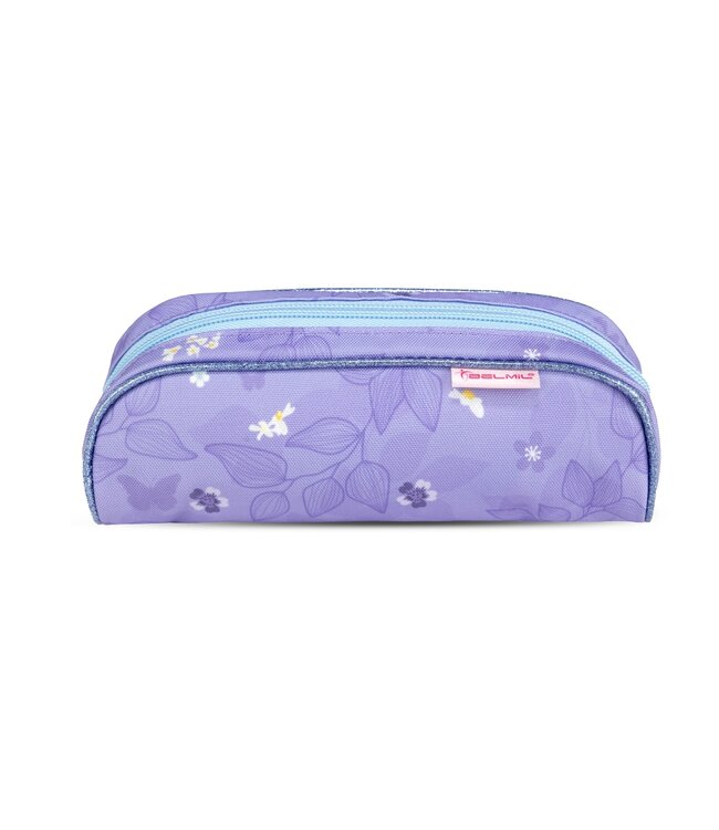 Belmil MINI FIT Schulrucksack-Set Purple Blue Butterfly
