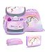 Belmil MINI FIT Schulrucksack-Set Rainbow Unicorn