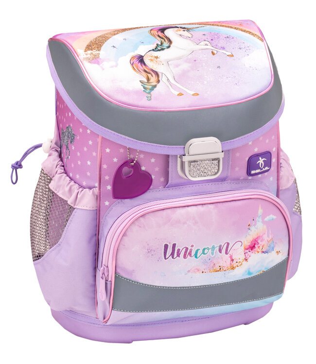 Belmil MINI FIT Schulrucksack-Set Rainbow Unicorn