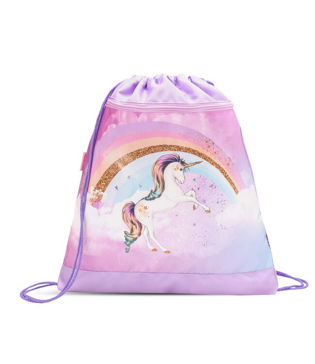 Belmil MINI FIT Schulrucksack-Set Rainbow Unicorn