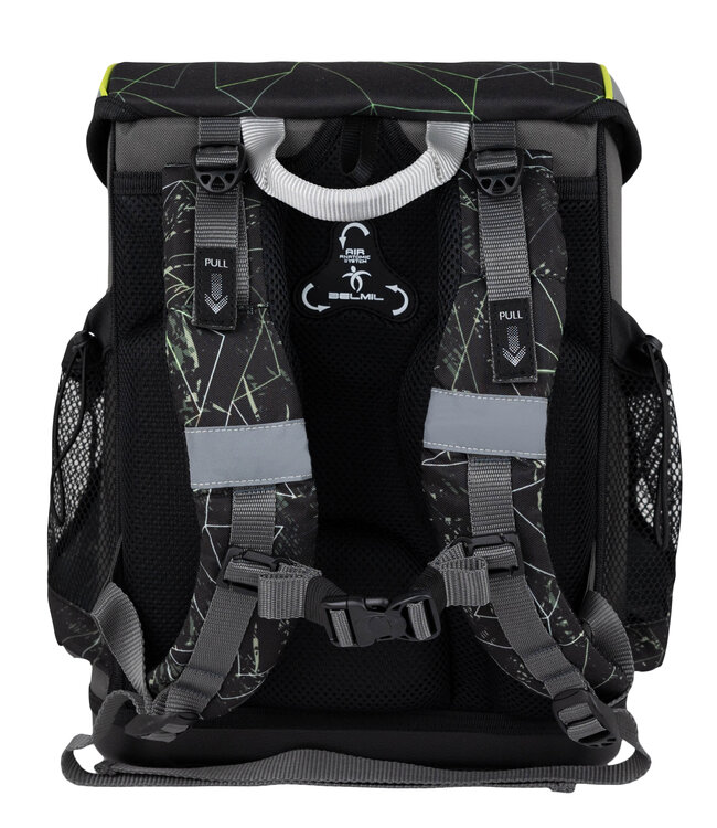 Belmil MINI FIT Schulrucksack-Set Black Panther