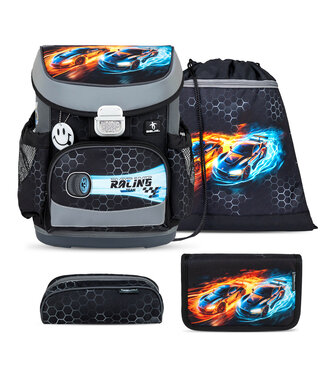 Belmil MINI FIT Schulrucksack-Set Race It