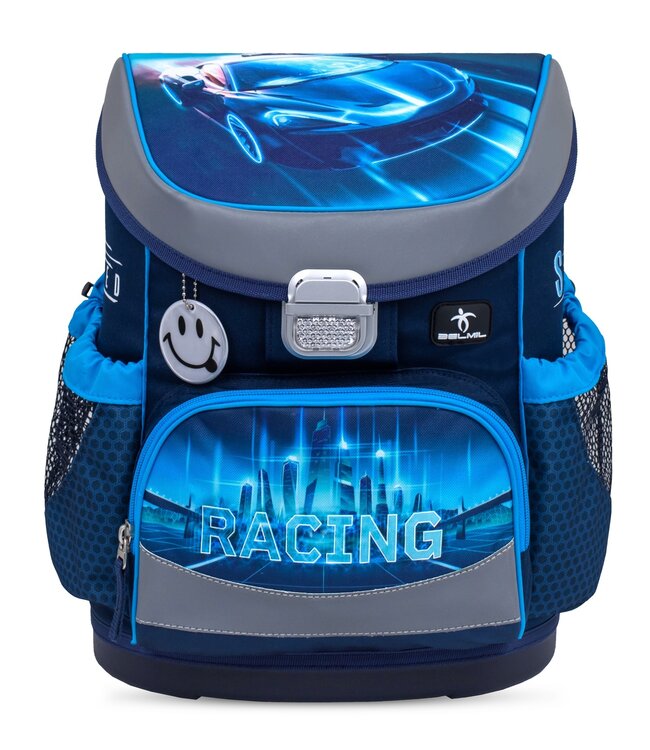 Belmil MINI FIT Schulrucksack-Set Racing Blue Neon