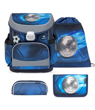 Belmil MINI FIT Schulrucksack-Set Football 4
