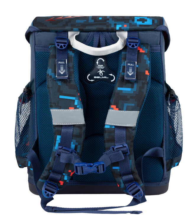 Belmil MINI FIT Schulrucksack-Set PixelTrak