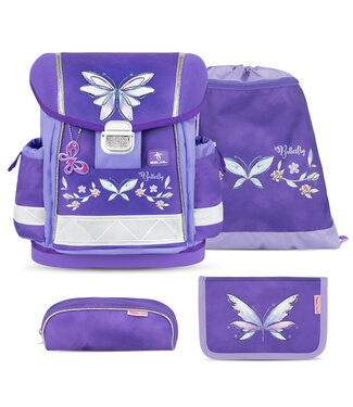 Belmil CLASSY Schulrucksack-Set Starlight Wings