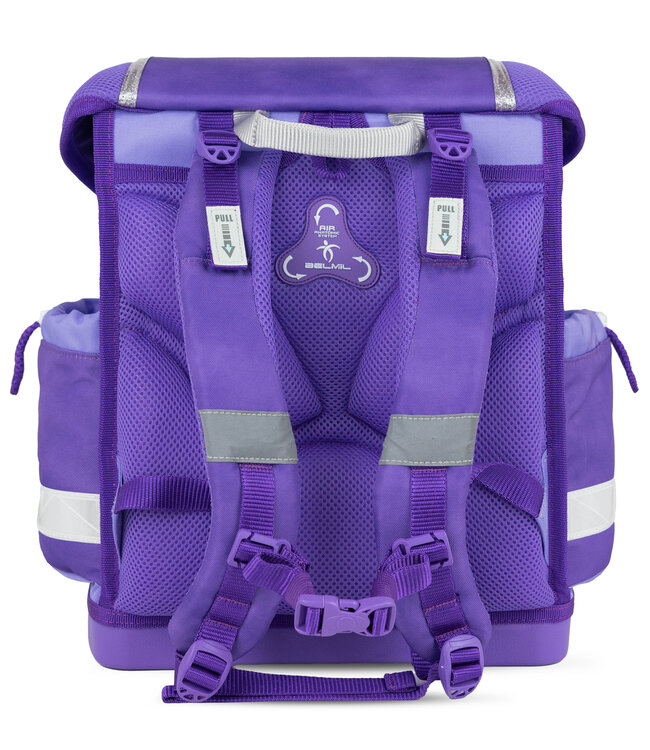 Belmil CLASSY Schulrucksack-Set Starlight Wings