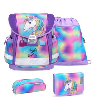 Belmil CLASSY Schulrucksack-Set Rainbow Color