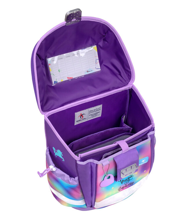 Belmil CLASSY Schulrucksack-Set Rainbow Color