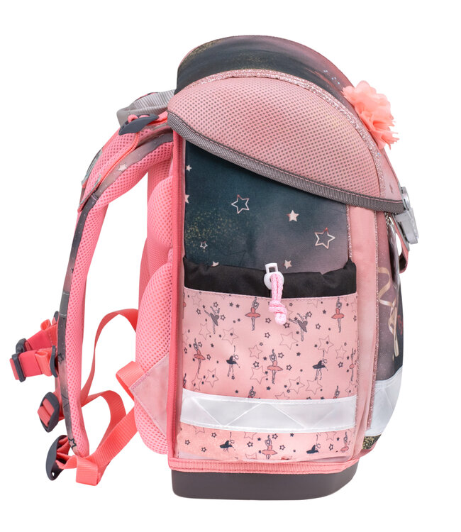 Belmil CLASSY Schulrucksack-Set Ballerina Black Pink
