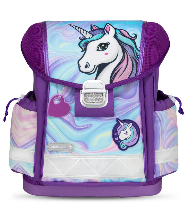Belmil CLASSY Schulrucksack-Set Unicorn Dream