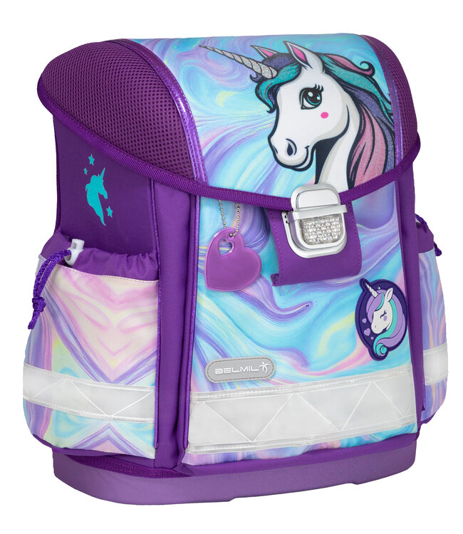 Belmil CLASSY Schulrucksack-Set Unicorn Dream