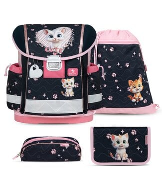 Belmil CLASSY Schulrucksack-Set Cute Kitten