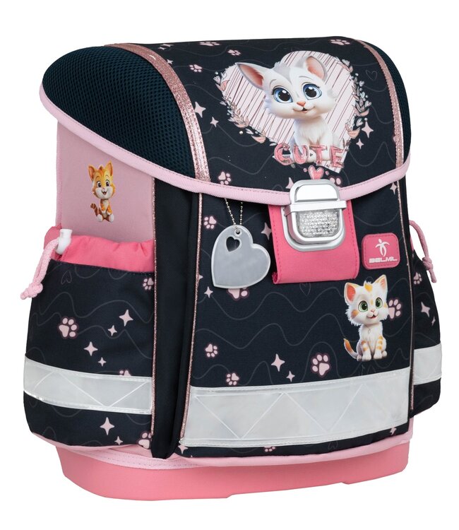 Belmil CLASSY Schulrucksack-Set Cute Kitten
